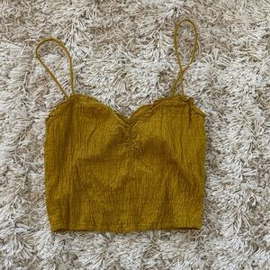 OAK + FORT Mustard Camisole Top
